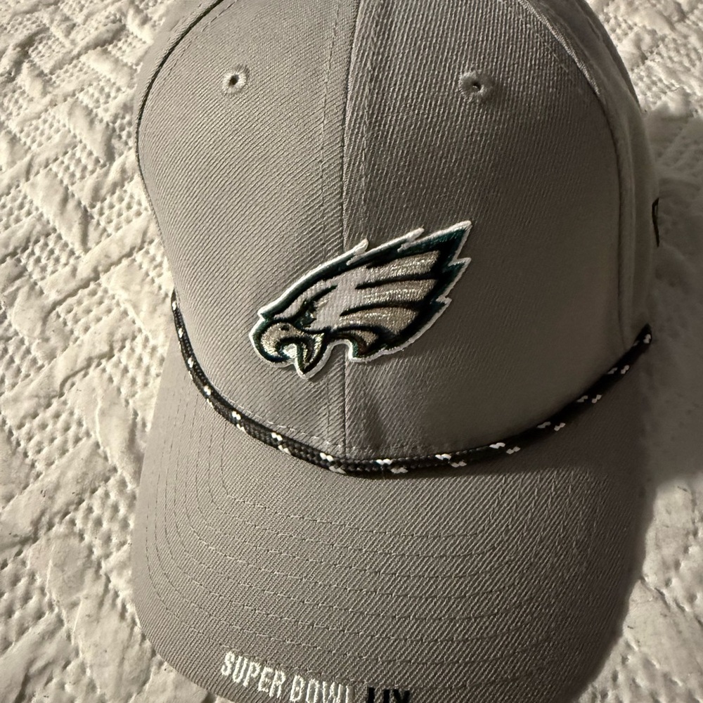 New Era Philadelphia Eagles Super Bowl LIX Opening Night 9FORTY Snapback Hat